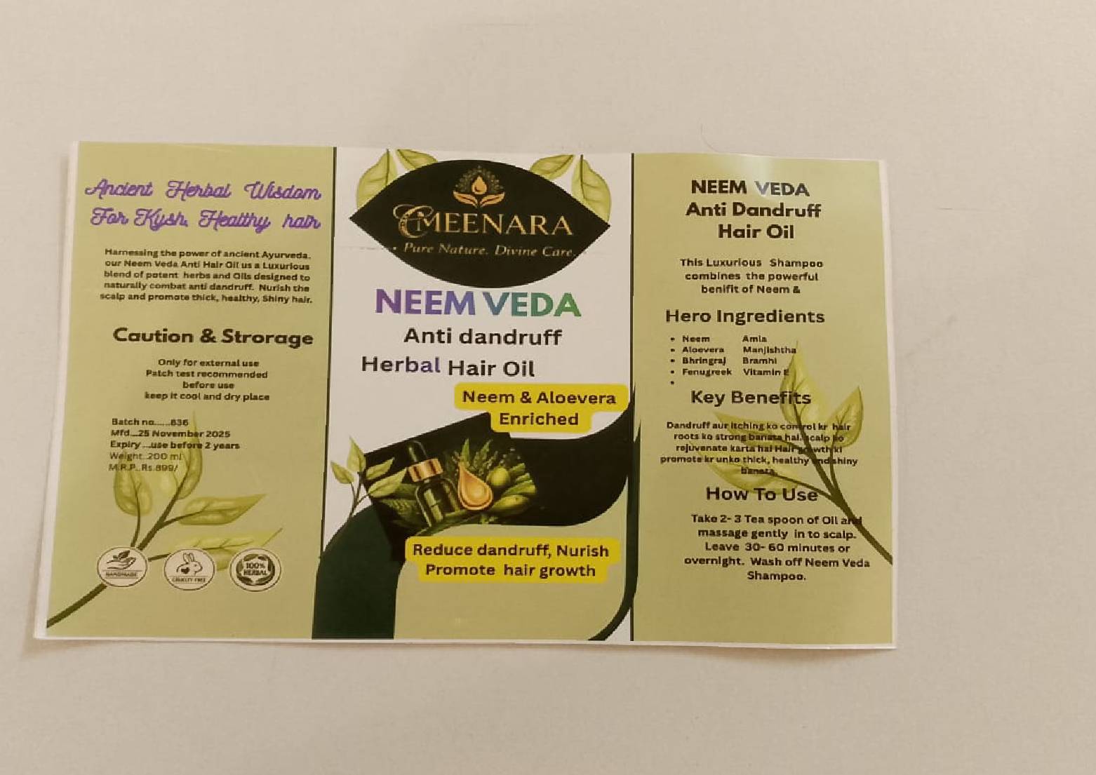 Meenara Keshamrit Herbal Hair Care