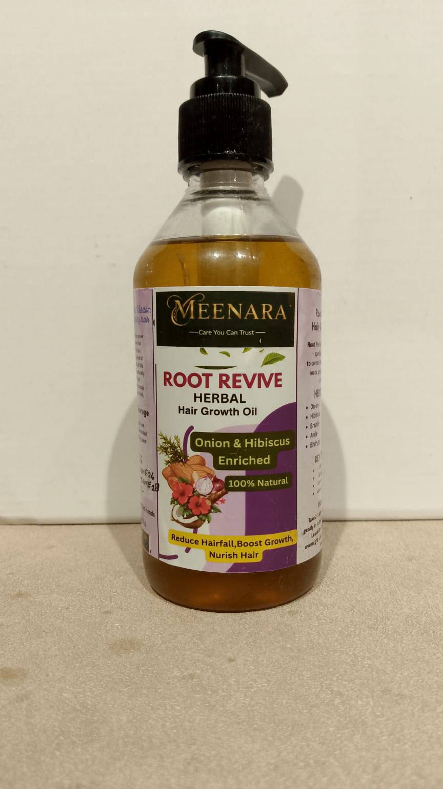 Meenara Root Revive Herbal Hair Growth Oil